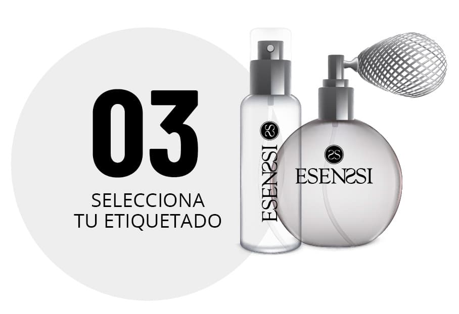 Selecciona tu etiquetado - Esenssi Aromas: Fabrica de Perfumes de Equivalencia